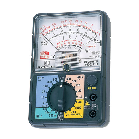 Kyoritsu 1110 Analog Multimeter, 600V