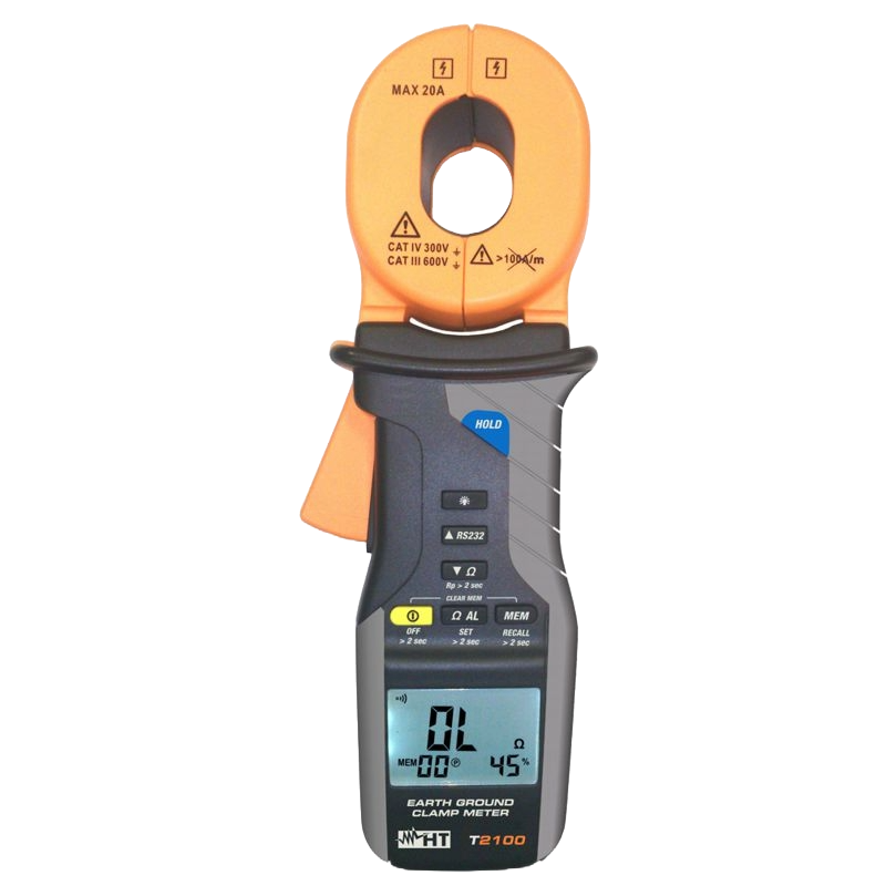HT Instruments T2100 Earth Ground Clamp Meter