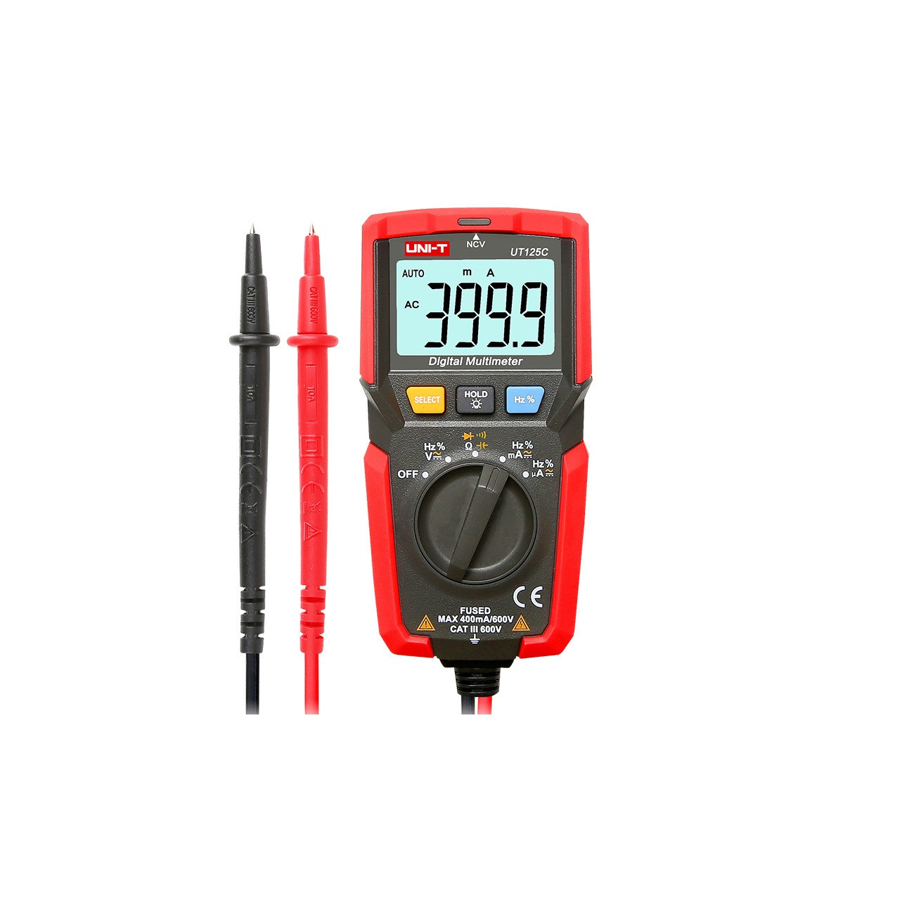 UT125C Pocket Size Type Digital Multimeter