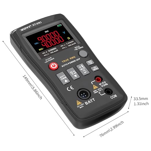 ZT-XR1 Multimeter + battery internal resistance tester 2in1