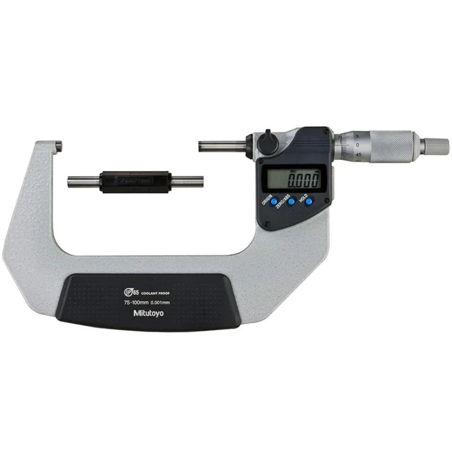 Mitutoyo 293-232-30: Micrometer 50-75mm IP65 Ratchet Stop SPC