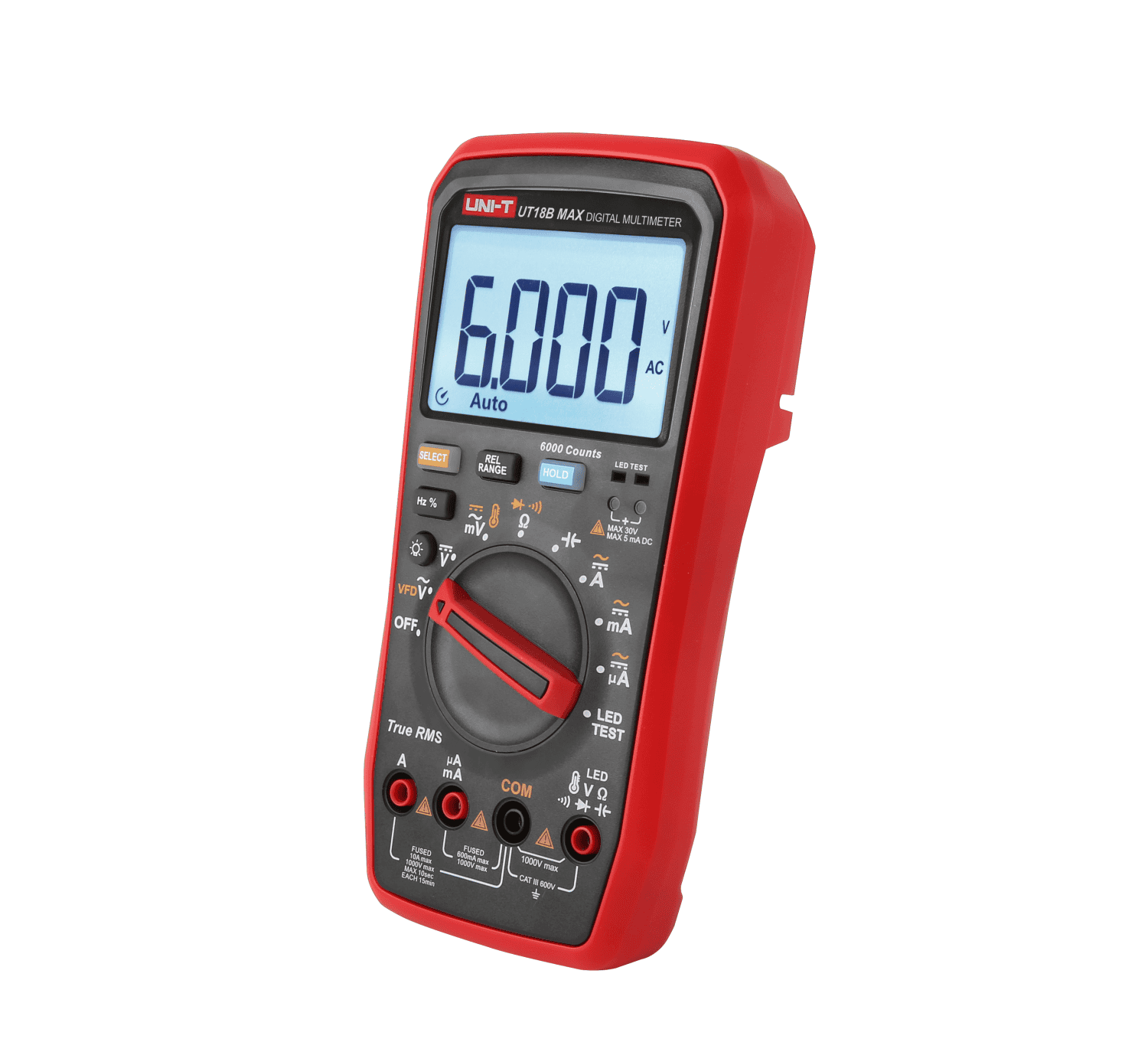 UT18B MAX True RMS Digital Multimeter