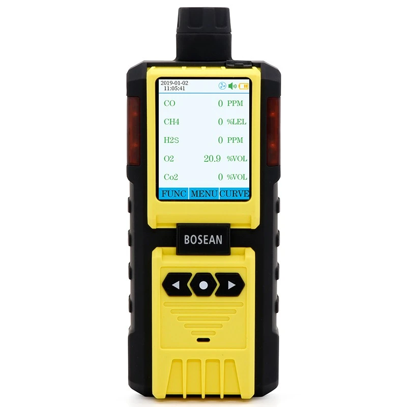K-600 Portable Multi-Gas Detector (with Pump) LEL O2 CO H2S