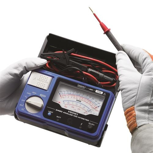 Hioki 3490 Analog Insulation Resistance Tester