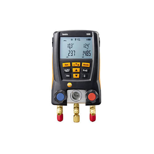 Testo 550 : Digital Manifold Kit - With Bluetooth