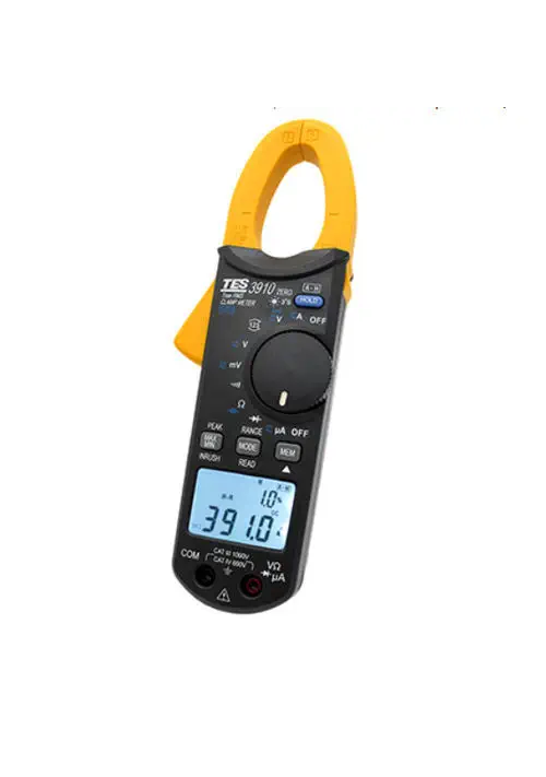 TES-3910 AC/DC Clamp Meter