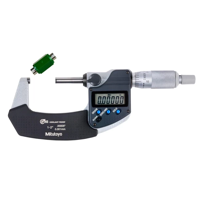 Mitutoyo 293-341-30 : Micrometer 1-2"/ 25-50mm IP65 Ratchet Stop-No SPC