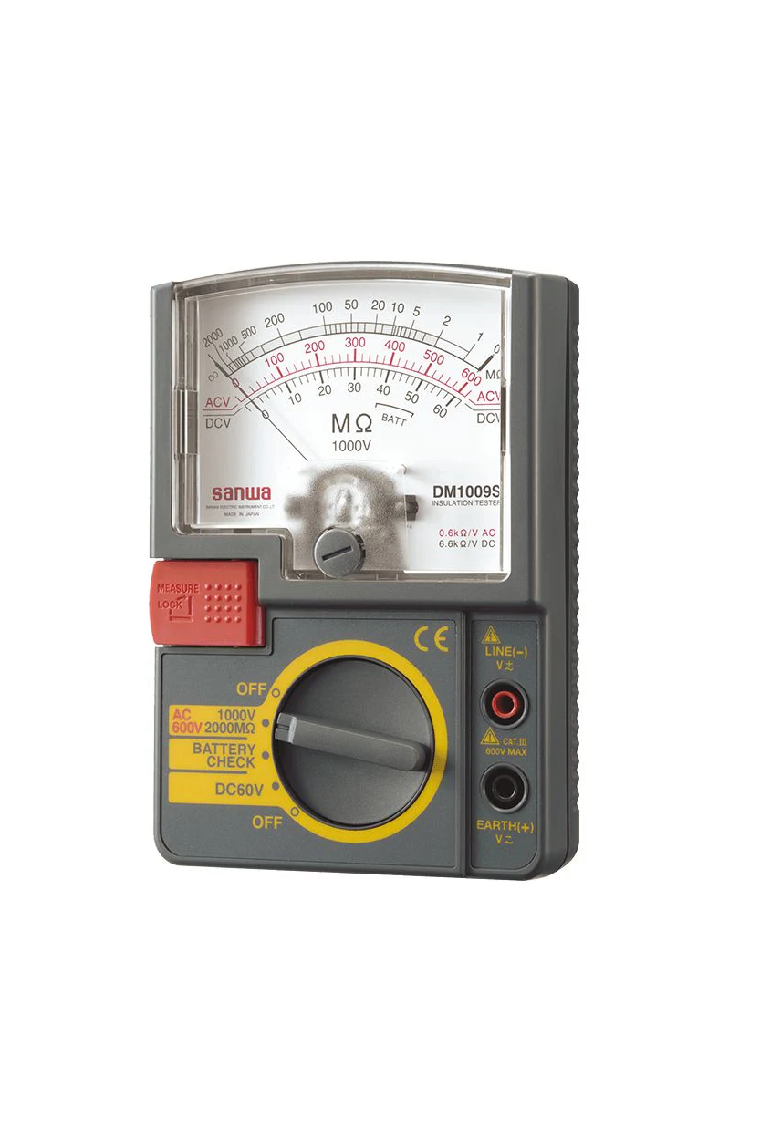 Sanwa DM1009S 1000V Portable Insulation Resistance Meter