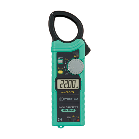 Kyoritsu 2200R AC Digital Clamp Meter, Continuity Buzzer