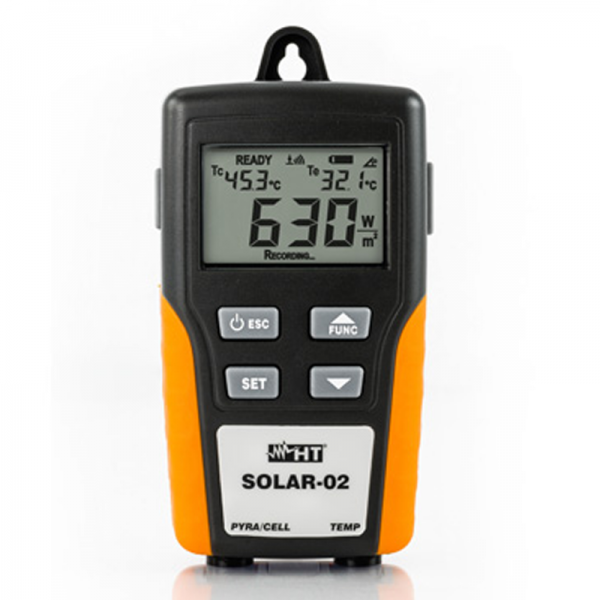 HT Instruments SOLAR02 Remote Unit for Recording Irradiation and Temperature