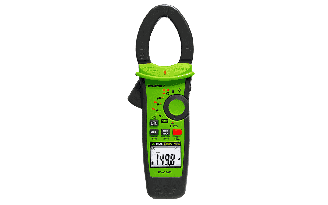 DCM8700PV Digital clamp meter ‐ solar