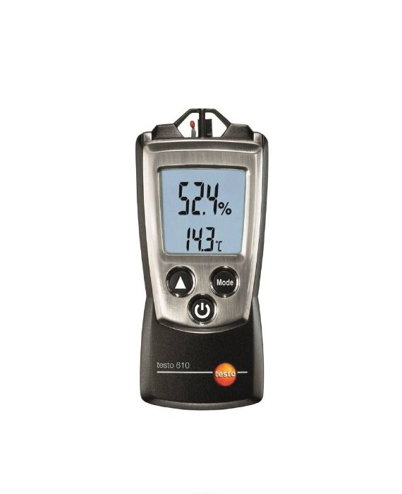 Testo 610 : Compact Humidity Temperature Meter