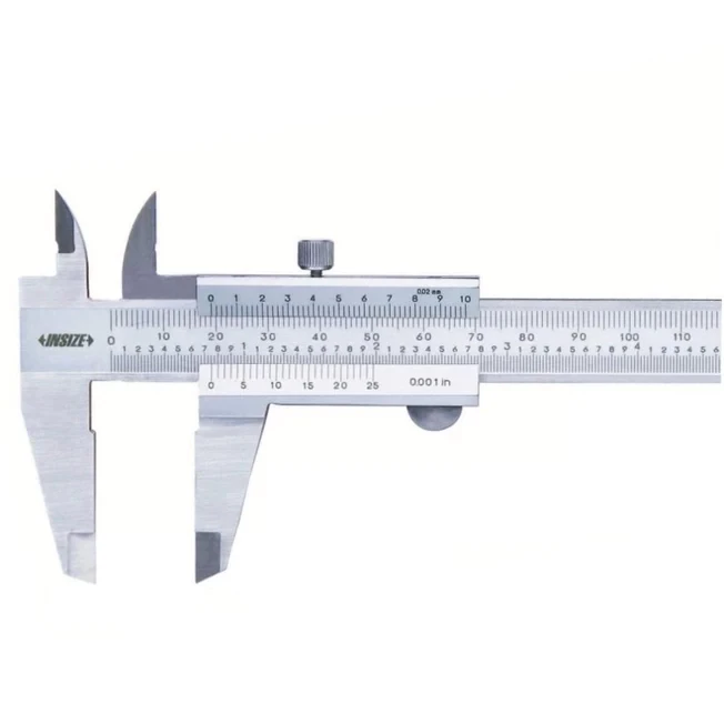 Insize 1205-200S Vernier Caliper, 0-200mm/ 0-8inch