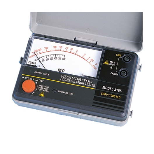 Kyoritsu 3166 Analog Insulation Tester, 1000V