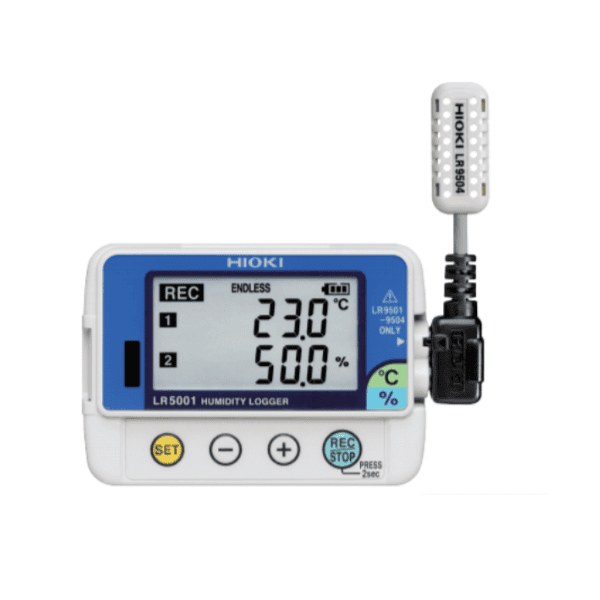 Hioki LR5001 & LR5091  Temperature Humidity Data Logger