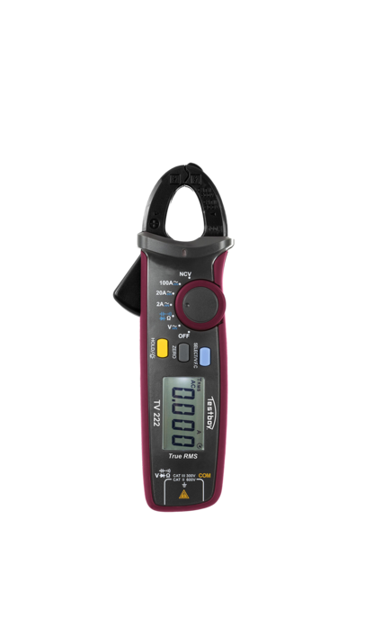 Testboy TV 222 Digital clamp meter until 100 Ampere AC/DC