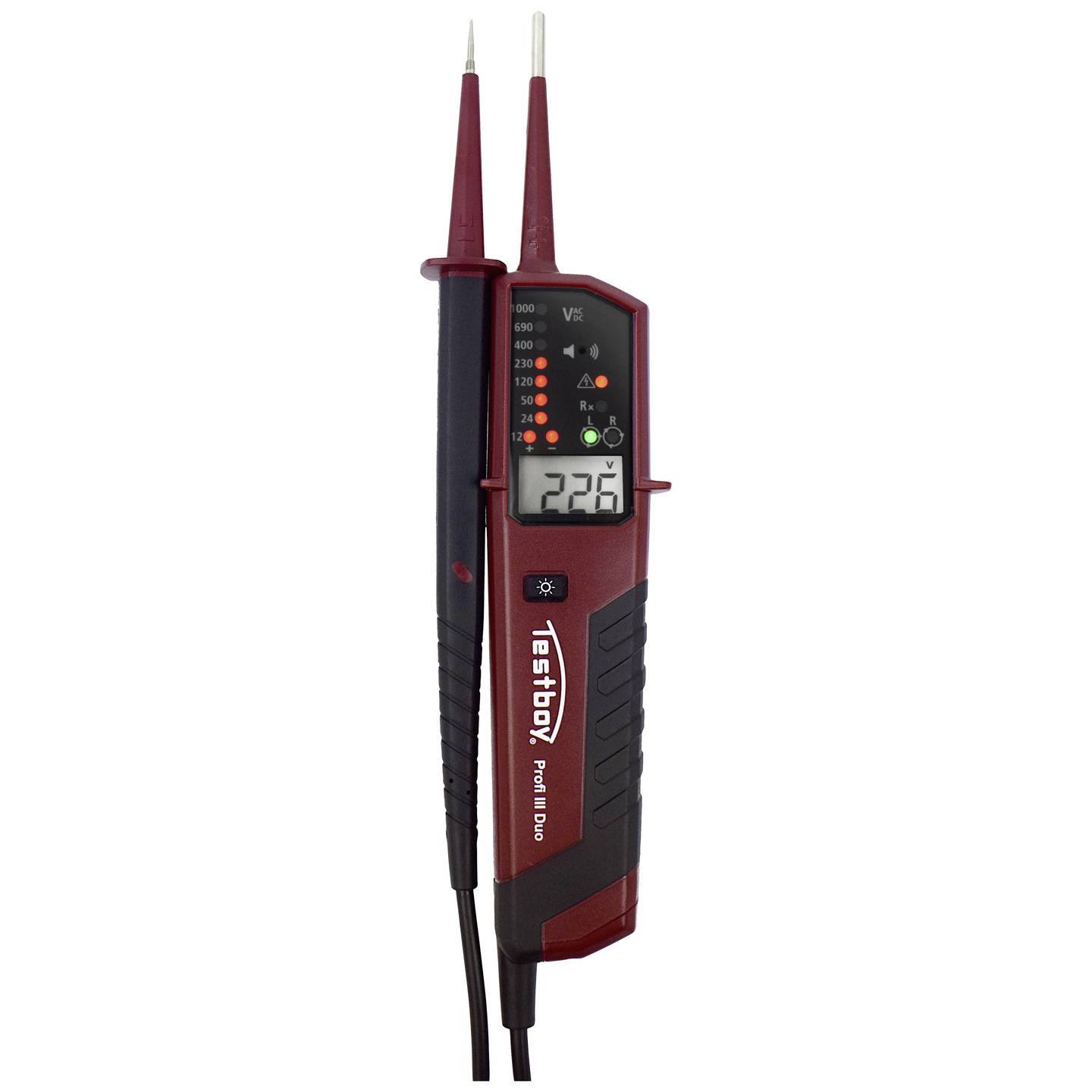 Testboy Profi III DUO Two-pole voltage tester