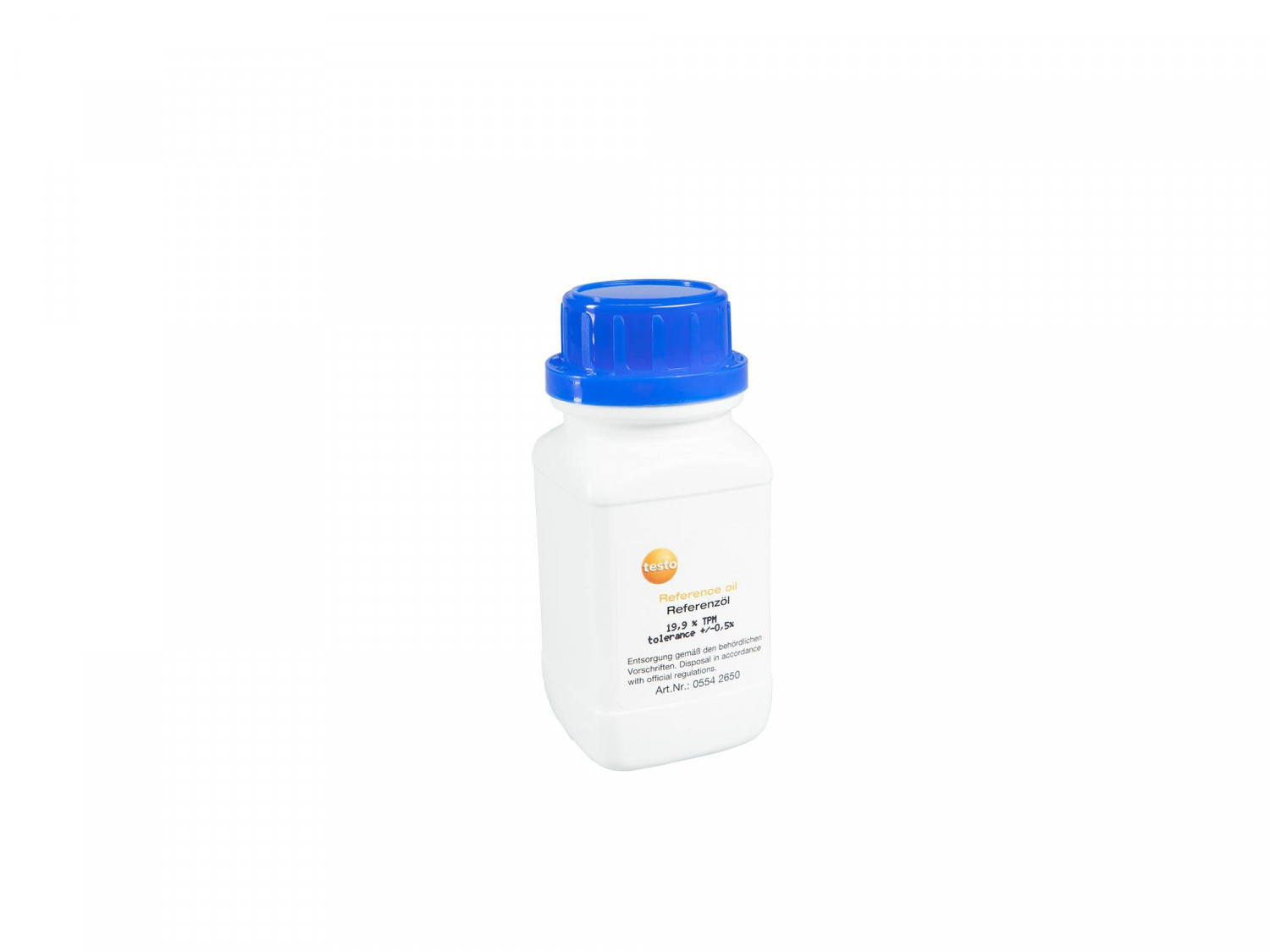 Testo Reference Oil : For Calibration And Adjustment Of The Cooking Oil Tester