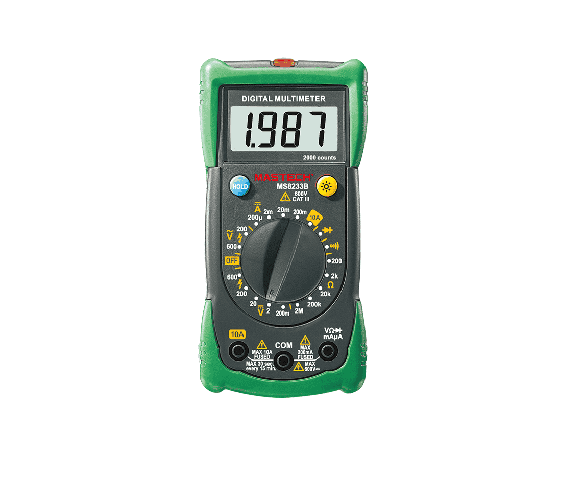 MS8233B Manual Ranging