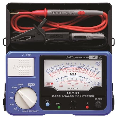 Hioki 3490: Analog Insulation Resistance Tester