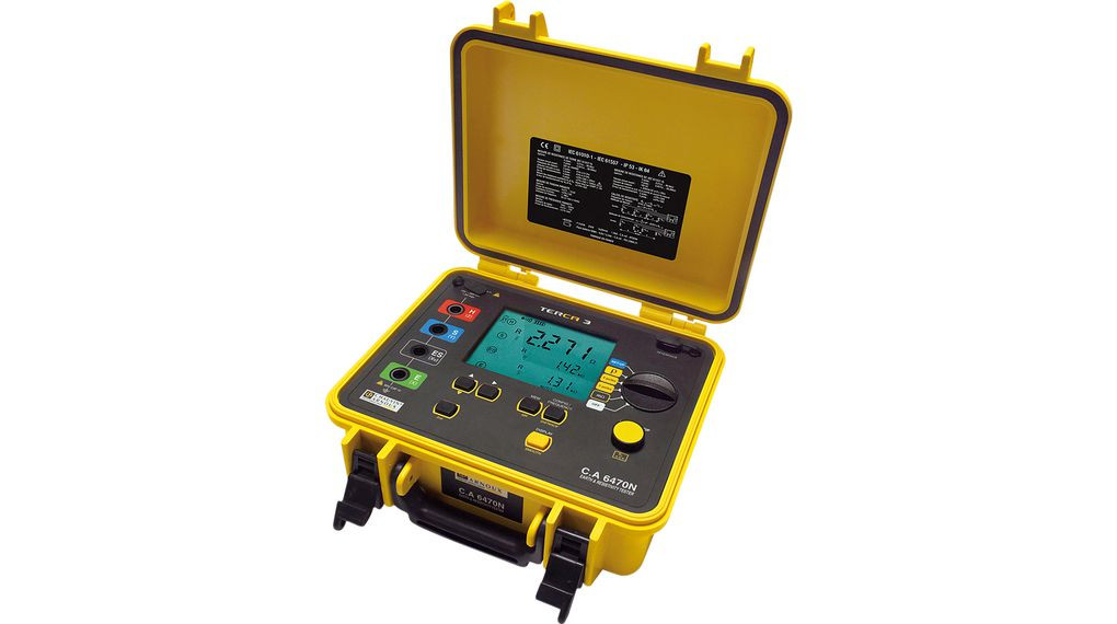CA6470N TERCA 3 Earth & Resistance Tester