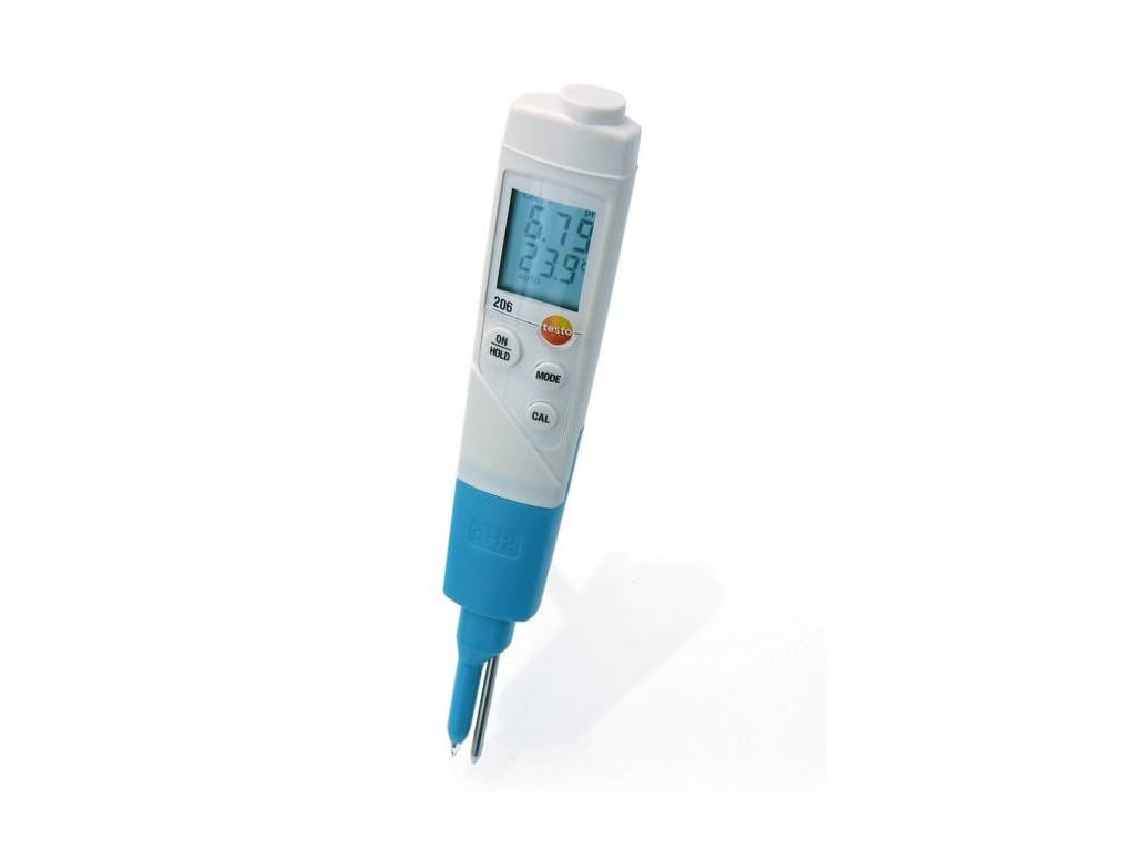 Testo 206-PH2 : PH/Temperature Measuring Instrument For Semi-Solid Media