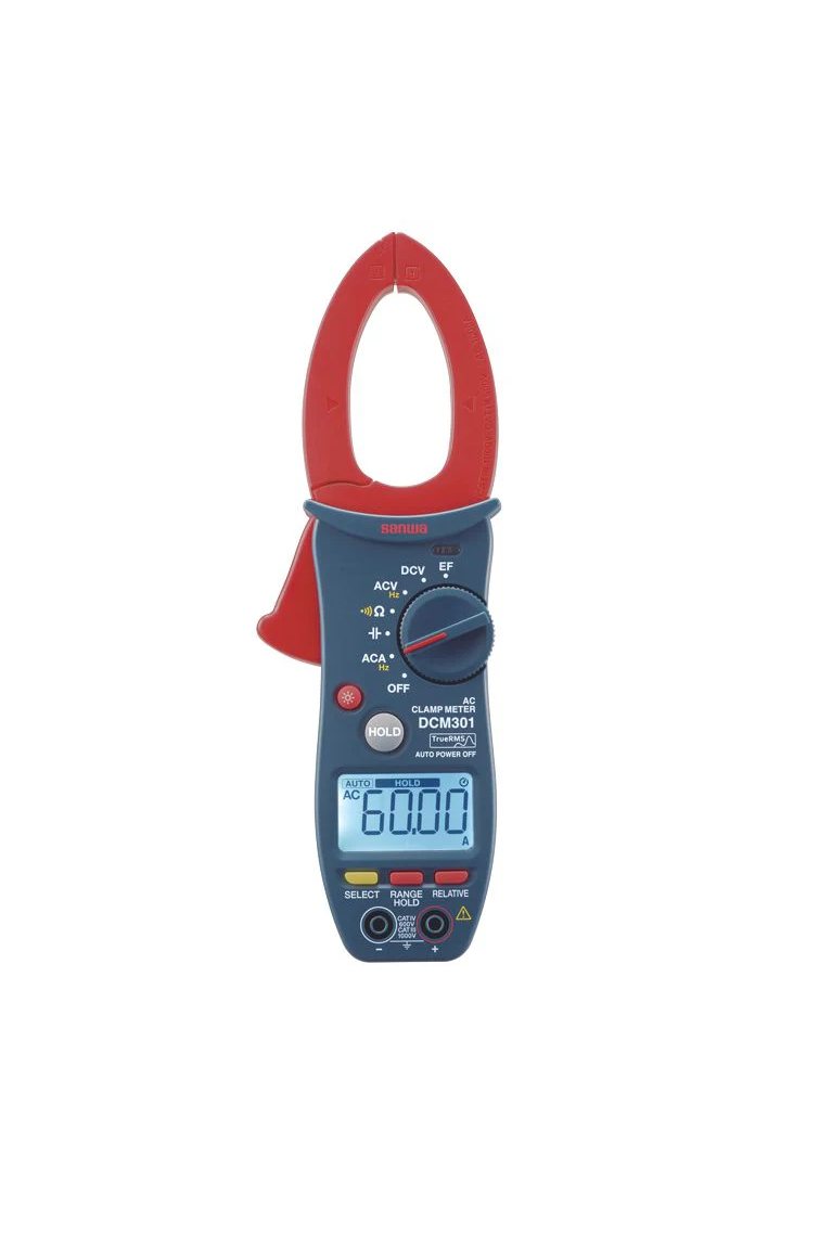 Sanwa DCM301 AC Clamp Meter with Multimeter Functionality