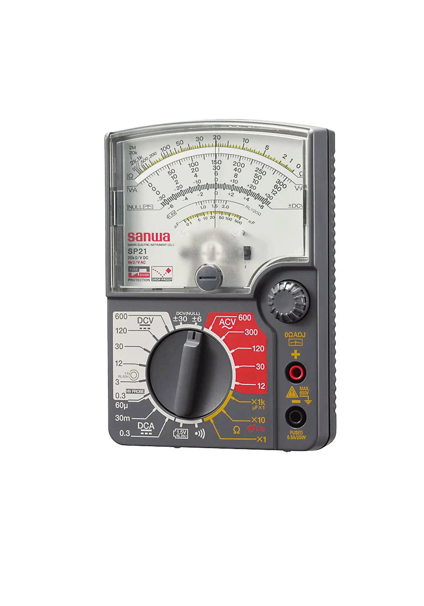 Sanwa SP21 Analog Multimeter with Continuity Check Beeper