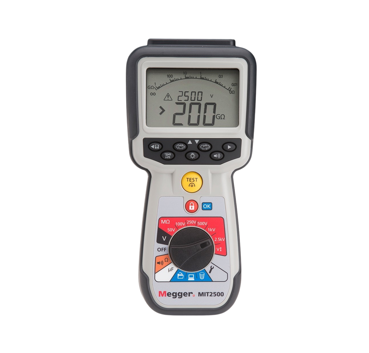 Megger MIT2500 Insulation & Continuity Tester, 50V to 2.50 kV