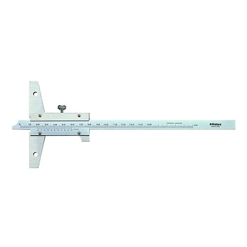 Mitutoyo 527-121 Vernier Depth Gauge, 0-150mm