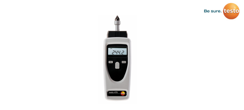 Testo 470 : Tachometer