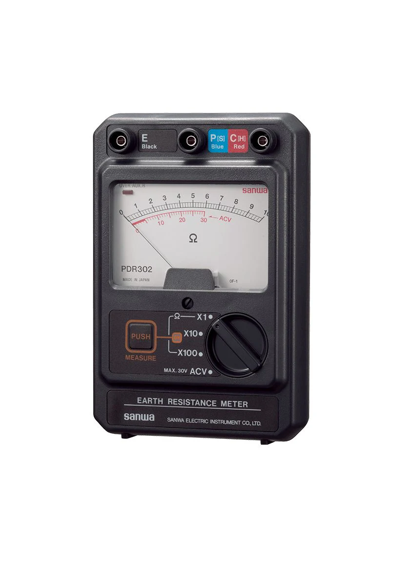 Sanwa PDR302 Portable Earth Tester with Phase Detection
