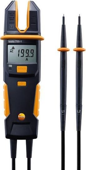 Testo 755-1 Current Voltage Meter (200 A AC, 600 V AC/DC)