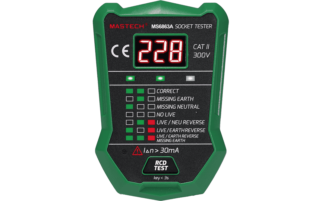 MASTECH MS6863A Socket Tester