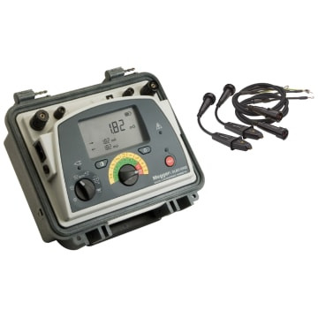 Megger DLRO10HD 10 A Micro-Ohm Meter with Dual Power Diagnostics