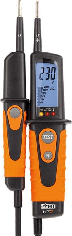 HT Instruments HT7 AC/DC Two Pole Tester with LoZ Input