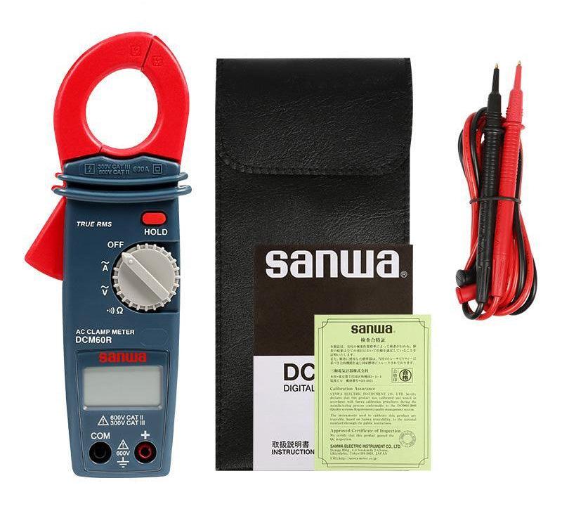 Sanwa DCM60R Digital Clamp Meter / Multimeter