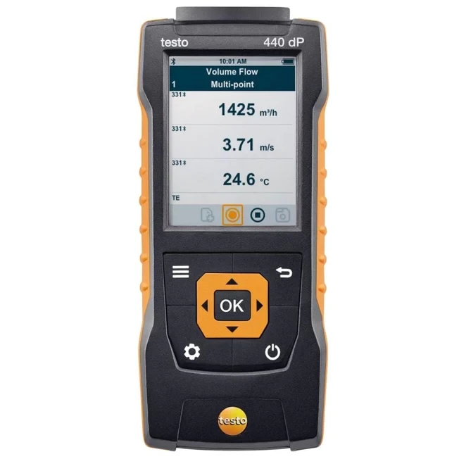 Testo 440 DP : Air Velocity And IAQ Measuring Instrument