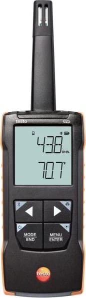 Testo 625 Digital Thermo-hygrometer with App Connection
