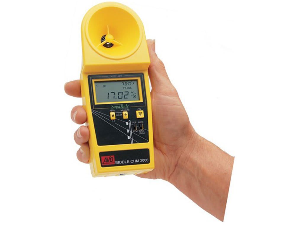 Megger 659600E Power Cable Height Meter, 6 Lines, 75'