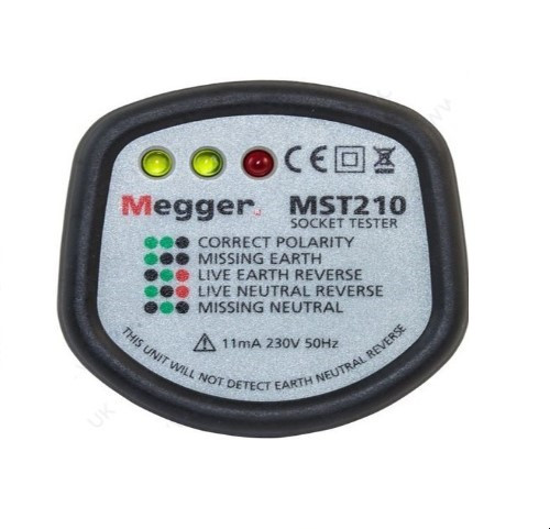 Megger MST210 Socket Tester
