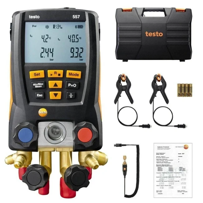 Testo 557 : Digital Manifold Kit - With Bluetooth