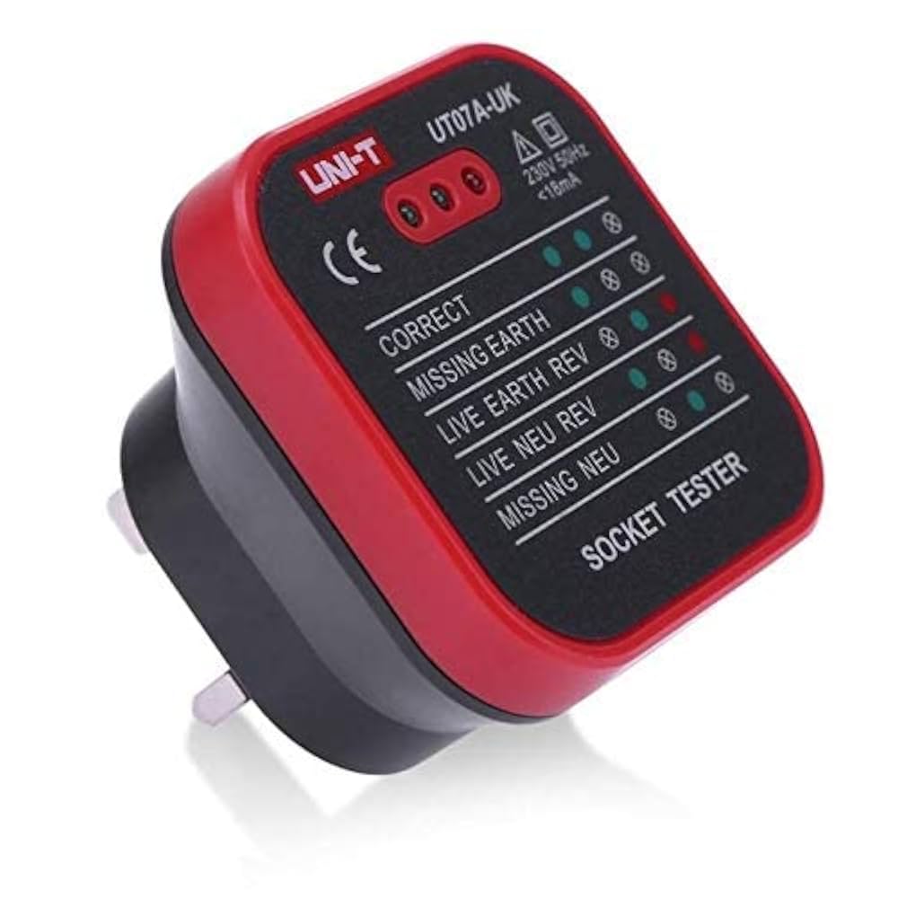 UT07A-UK Socket Tester