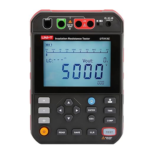 UT513C High Voltage Insulation Resistance Tester