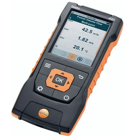 Testo 440 - Air Velocity And IAQ Measuring Instrument