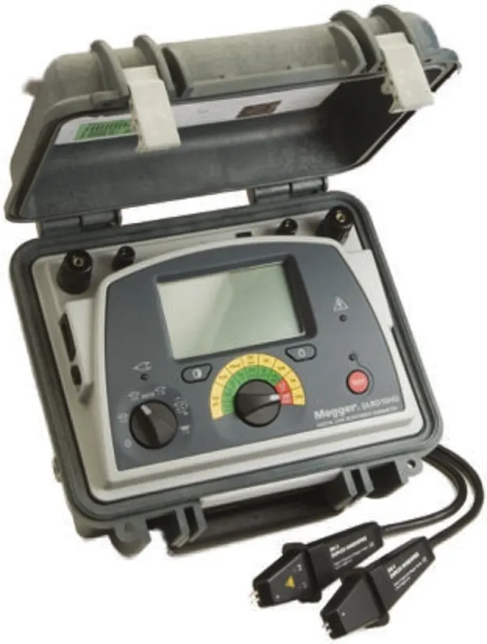 Megger DLRO10HD Digital Low Resistance Ohmmeter, 10-Amp